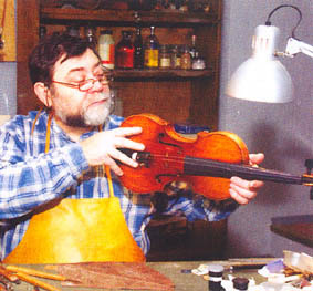 lutheria  Violines rusos hechos en Madrid