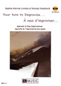 partituras  Improvisación al piano