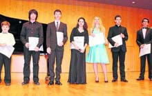 concursos  Ganadores del Concurso Internacional de piano Ricard Viñes
