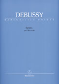 partituras  Syrinx, Debussy