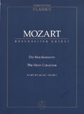 partituras  Conciertos para trompa de Mozart