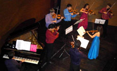 clasica  Violines para celebrar el nuevo año