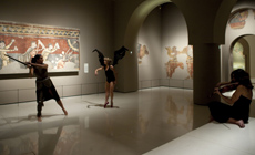 contemporanea danza  Sol Picó recorre el Museu Nacional dArt de Catalunya con Lágrimas de Ángel