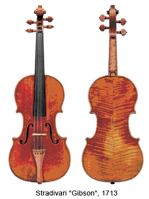 lutheria  El Stradivari Gibson de 1713