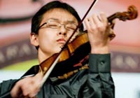 clasica  El violinista Yu Chien Tseng en los Martes Musicales de Caja Vital Kutxa