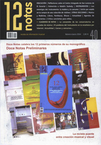doce notas  Doce Notas nº 40