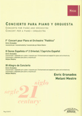 partituras  Concierto para piano y orquesta