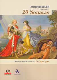 partituras  20 Sonatas de Antonio Soler (1729 1783) 