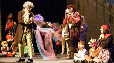 para ninos  “La pequeña flauta mágica” en la Jornada Infantil de la Quincena de Donostia