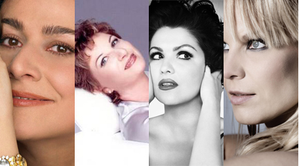 lirica  El Auditori, el Liceu y el Palau presentan a cuatro grandes divas de la ópera