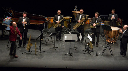 contemporanea  Sax Ensemble toca a Dos Generaciones Vascas en la temporada del CNDM