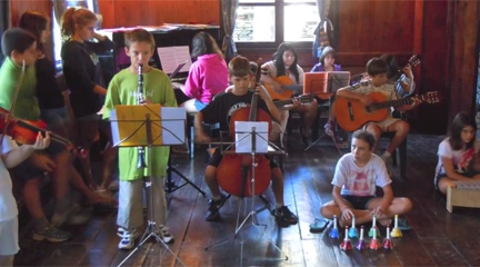 cursos de verano  Campamento Musikalsol