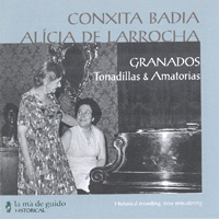 cdsdvds  Conxita Badía canta a su maestro Granados