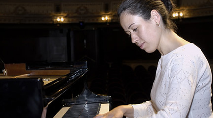 actualidad de centros  Alba Ventura en el Auditorio del Conservatorio del Liceu 