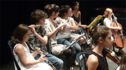 cursos de verano  XVI Campamento Musical Chaplin