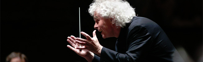 clasica  Maratón Madrid Barcelona de la Filarmónica de Berlín y Sir Simon Rattle 