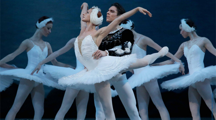 clasica danza  El Lago de los cisnes en cine 3D 