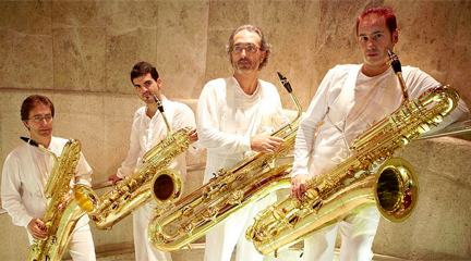 novedades  Presentación de Utopías: new music for saxofone quartet, último cd de Sigma Project