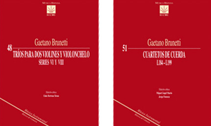 libros  Música de la cámara de Carlos IV: tríos y cuartetos de cuerda de Gaetano Brunetti