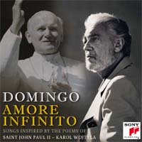 novedades  Plácido Domingo pone música a los poemas de Juan Pablo II en Amore Infinito