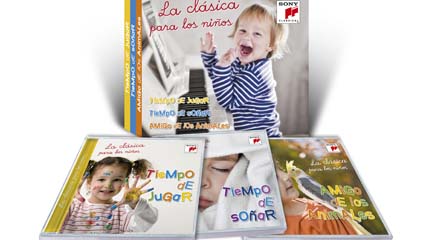 novedades  La Clásica para niños de la mano de Sony