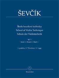 partituras  Otakar Ševčík: Escuela de la técnica del violín