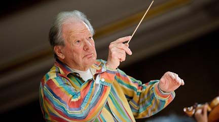 internacional  Sir Neville Marriner cumple los 90 con la Orquesta de Cadaqués