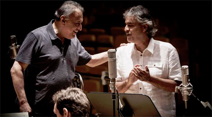 novedades Andrea Bocelli ha grabado con Zubin Mehta Turandot, de Puccini, en el Palau de les Arts novedades Andrea Bocelli ha grabado con Zubin Mehta Turandot, de Puccini, en el Palau de les Arts