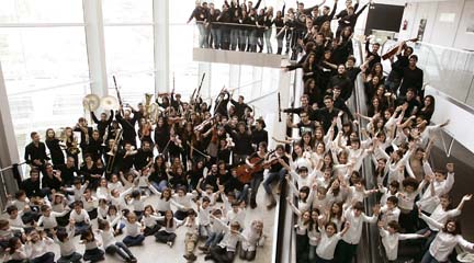 lirica  Del romanticismo de Mendelssohn al tango de Piazzolla con el Joven Coro de la Comunidad de Madrid