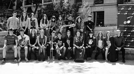 actualidad de centros  Concierto solidario de La Junior Big Band a beneficio de la Fundación Música Creativa 