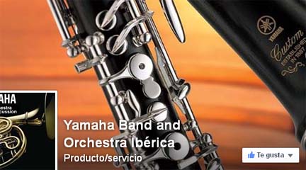 marcas  Yamaha Band and Orchestra en facebook