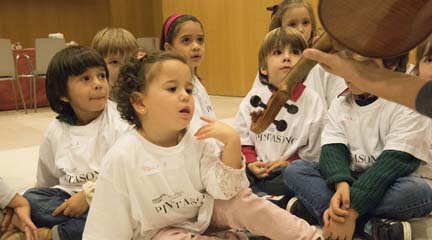 para ninos  Música en familia. Descubre… y Pintasonic, de la mano en el Auditorio Nacional