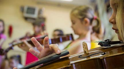cursos  Iniciación a la música para niños