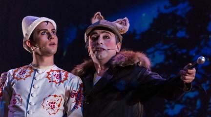 para ninos  Pinocho en el Festival de Navidad de El Escorial