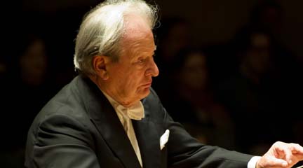 clasica  Sir Neville Marriner, concierto en perfecta armonía con la Orquesta Nacional de España