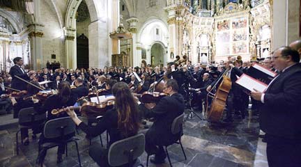 clasica  Bruckner suena en la Catedral de Valencia