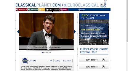 actualidad de centros  Comienza el Euroclassical Online Festival 2015